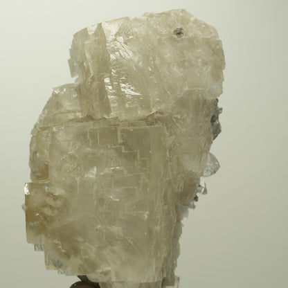 Calcit Würfel, parkettiert, Analcim, Harlekin Quarz Stufe Streep Mine, Namibia 67*45*41mm #15103
