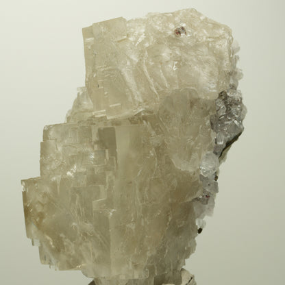 Calcit Würfel, parkettiert, Analcim, Harlekin Quarz Stufe Streep Mine, Namibia 67*45*41mm #15103