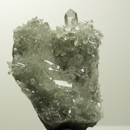 Starburst Quarz, Prehnit, Epidot auf Matrix Streep Mine, Namibia 69*52*38mm #15104