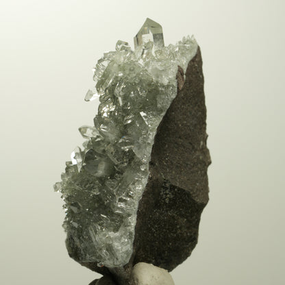Starburst Quarz, Prehnit, Epidot auf Matrix Streep Mine, Namibia 69*52*38mm #15104