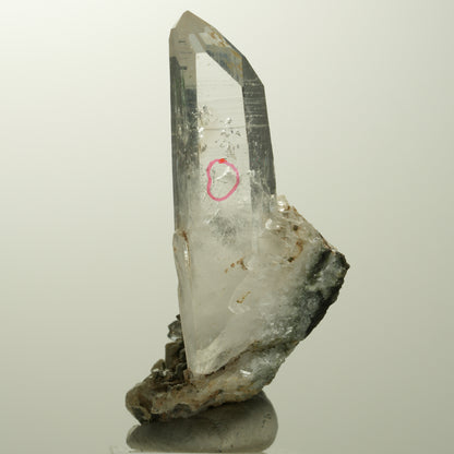 Enhydro Lemurian Quarz, Calcit, Prehnit, Epidot, Matrix Streep Mine, Namibia 68*62*25mm #15108