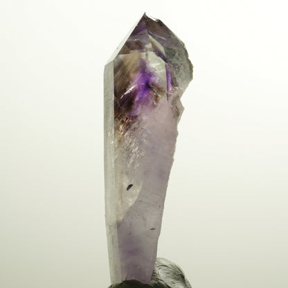 XL Skelett Phantom Amethyst mit Prehnit, Hämatit Streep Mine, Namibia 93*35*27mm #15109