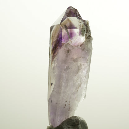 XL Skelett Phantom Amethyst mit Prehnit, Hämatit Streep Mine, Namibia 93*35*27mm #15109