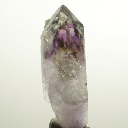 XL Skelett Phantom Amethyst mit Prehnit, Hämatit Streep Mine, Namibia 93*35*27mm #15109