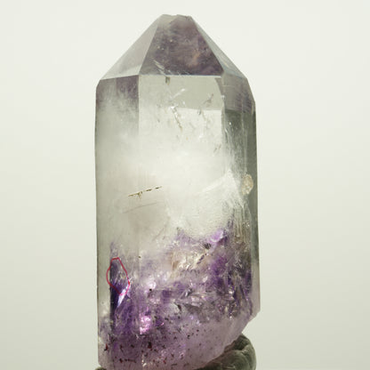 Enhydro Harlekin Skelett Phantom Amethyst, Prehnit 1x Blase Streep Mine Namibia 77*34*28mm #15111