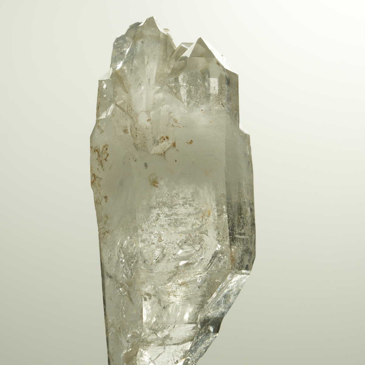 Seltene Skelett Rauchquarz Doppelender Gruppe Goboboseb, Namibia 78*30*26mm #15113
