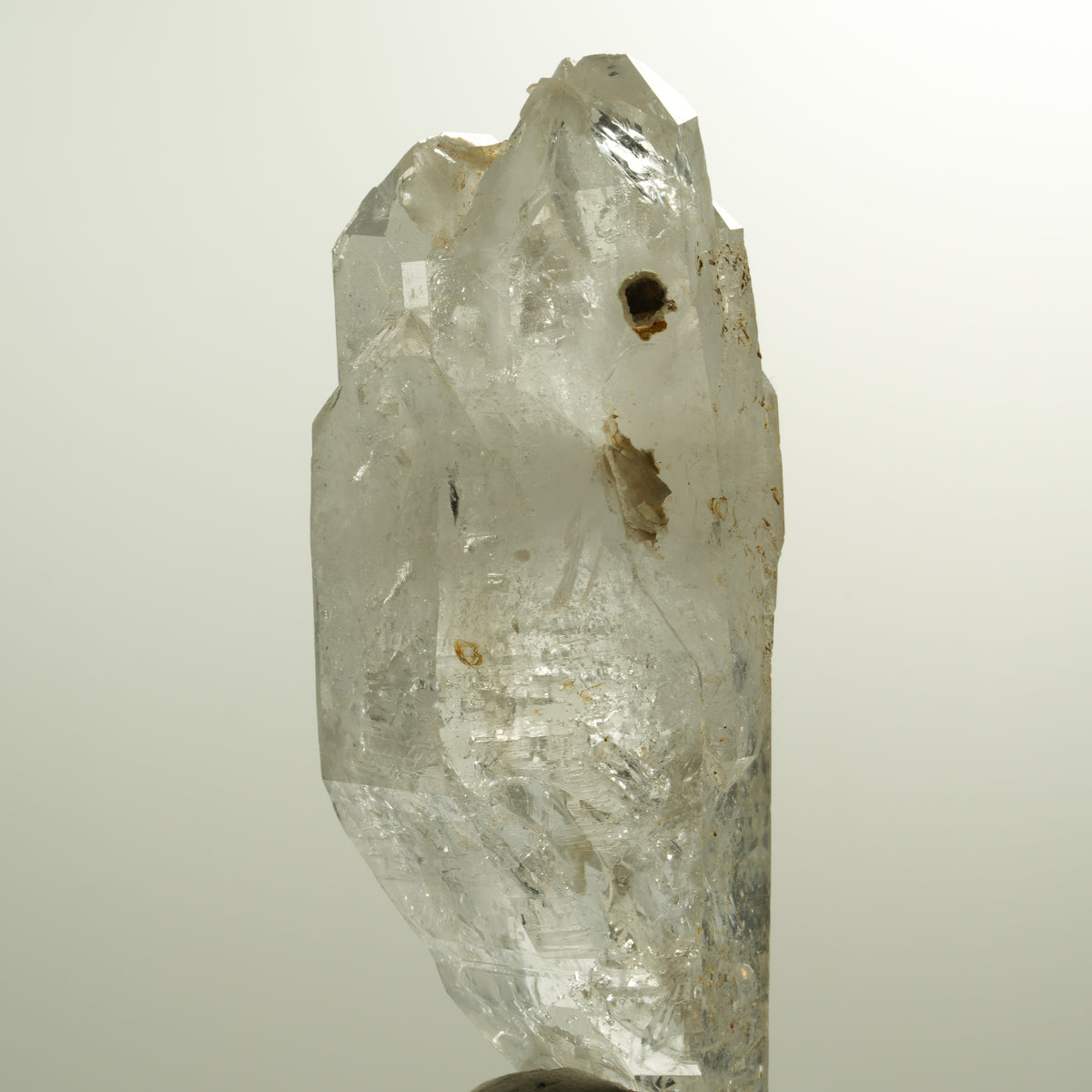 Seltene Skelett Rauchquarz Doppelender Gruppe Goboboseb, Namibia 78*30*26mm #15113