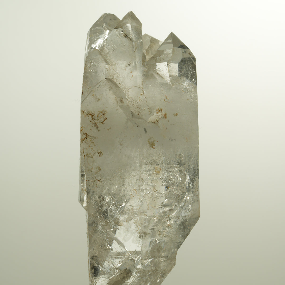 Seltene Skelett Rauchquarz Doppelender Gruppe Goboboseb, Namibia 78*30*26mm #15113