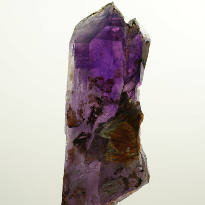 Enhydro Squelette Fantôme Améthyste double extrémité, 1x bulle Brandberg, Namibie 90*41*32mm #15114