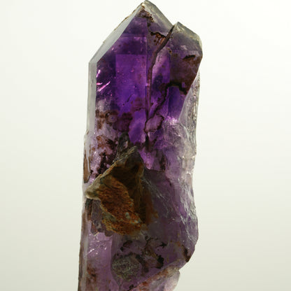 Enhydro Squelette Fantôme Améthyste double extrémité, 1x bulle Brandberg, Namibie 90*41*32mm #15114