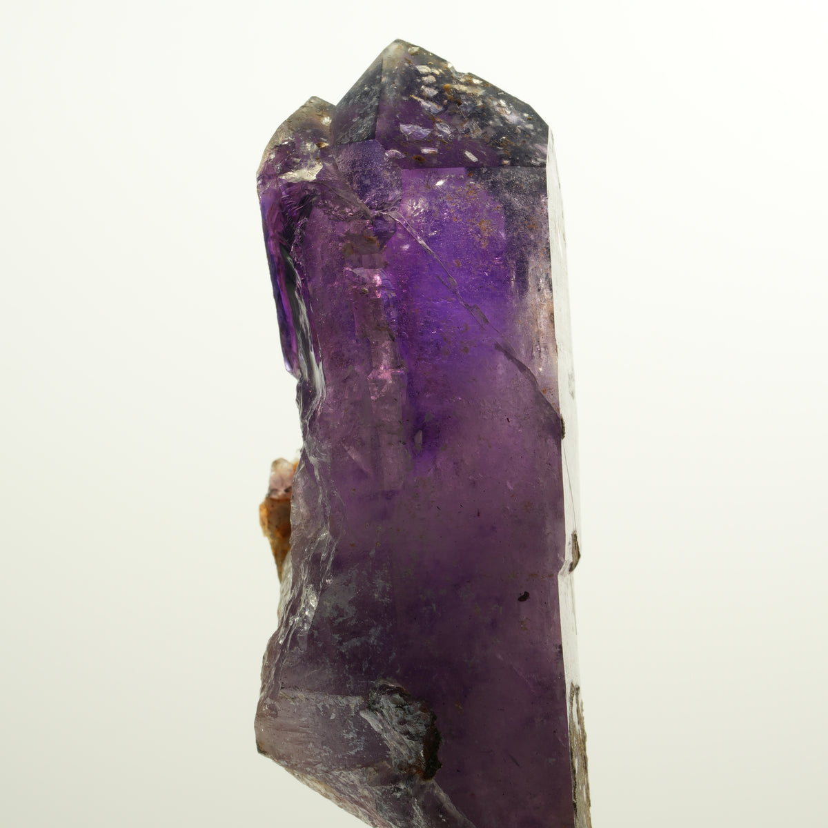 Enhydro Squelette Fantôme Améthyste double extrémité, 1x bulle Brandberg, Namibie 90*41*32mm #15114