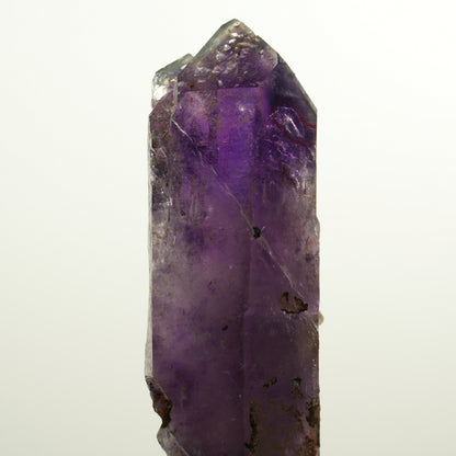 Enhydro Squelette Fantôme Améthyste double extrémité, 1x bulle Brandberg, Namibie 90*41*32mm #15114