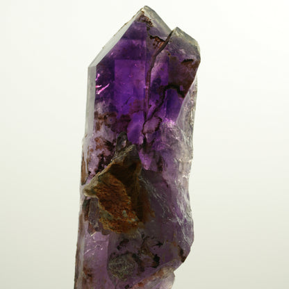 Enhydro Squelette Fantôme Améthyste double extrémité, 1x bulle Brandberg, Namibie 90*41*32mm #15114