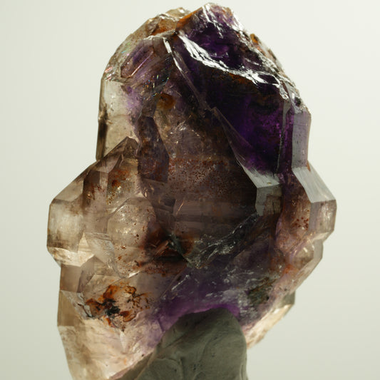 Skelett Phantom Amethyst Doppelender Zepter Gruppe Goboboseb, Namibia 66*47*47mm #15115