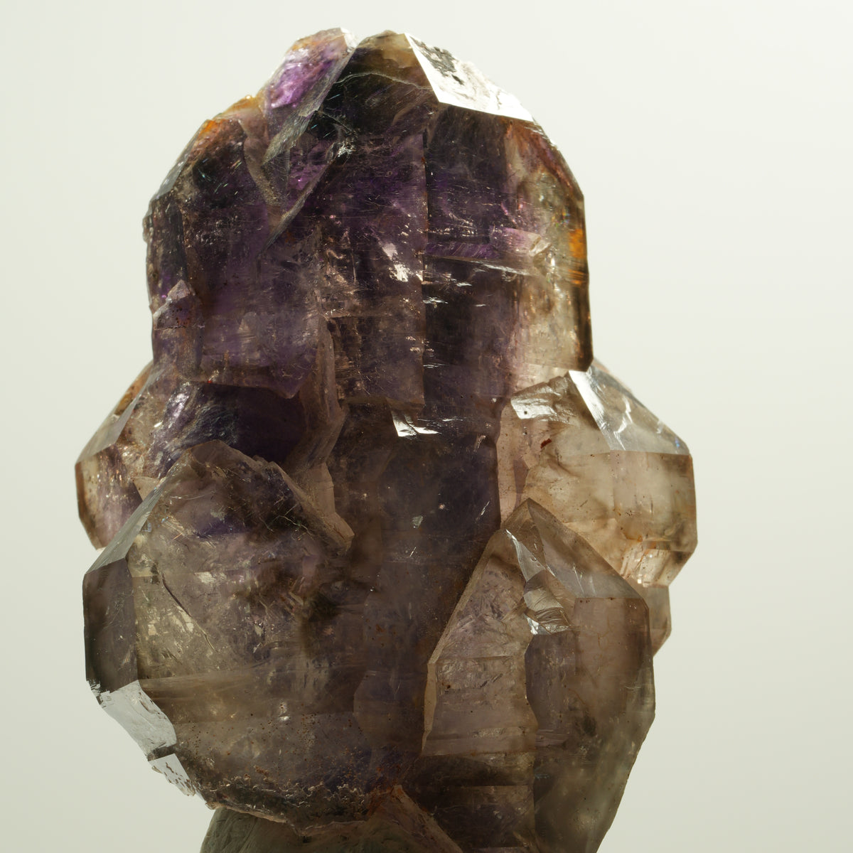 Skelett Phantom Amethyst Doppelender Zepter Gruppe Goboboseb, Namibia 66*47*47mm #15115