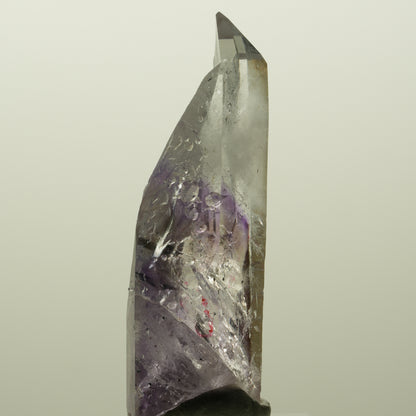 Enhydro Lemurian Phantom Amethyst, Analcim Hämatit 2x Blase Streep Mine Namibia 59*18*16mm #15117