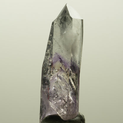 Enhydro Lemurian Phantom Amethyst, Analcim Hämatit 2x Blase Streep Mine Namibia 59*18*16mm #15117