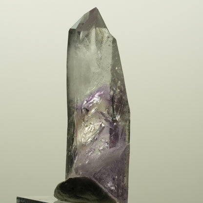 Enhydro Lemurian Phantom Amethyst, Analcim Hämatit 2x Blase Streep Mine Namibia 59*18*16mm #15117