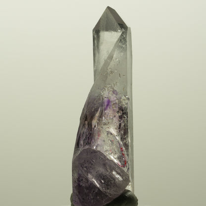 Enhydro Lemurian Phantom Amethyst, Analcim Hämatit 2x Blase Streep Mine Namibia 59*18*16mm #15117