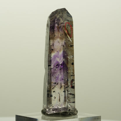 Enhydro Harlekin Lemurian Phantom Amethyst Analcim 1x Blase Streep Mine Namibia 51*17*14mm #15118