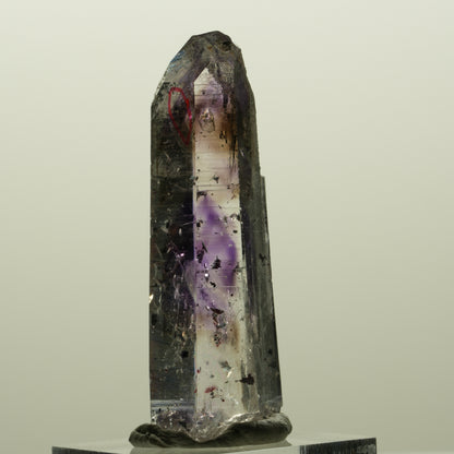 Enhydro Harlekin Lemurian Phantom Amethyst Analcim 1x Blase Streep Mine Namibia 51*17*14mm #15118