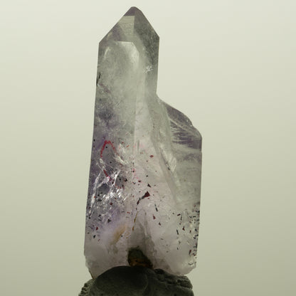 Enhydro Harlekin Lemurian Phantom Amethyst, 1x Blase Streep Mine, Namibia 54*24*17mm #15120
