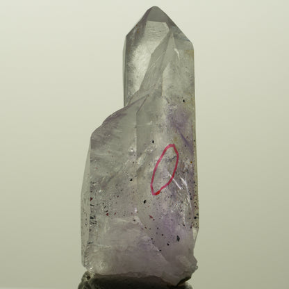 Enhydro Harlekin Lemurian Phantom Amethyst, 1x Blase Streep Mine, Namibia 54*24*17mm #15120