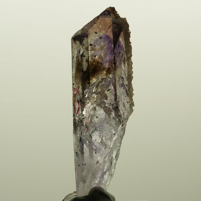Enhydro Harlekin Lemurian Phantom Amethyst Analcim 2x Blase Streep Mine Namibia 57*17*15mm #15122