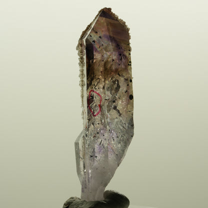 Enhydro Harlekin Lemurian Phantom Amethyst Analcim 2x Blase Streep Mine Namibia 57*17*15mm #15122