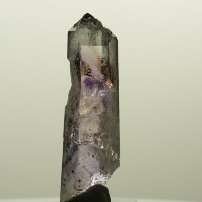 Harlekin Lemurian Skelett Phantom Amethyst Streep Mine, Namibia 54*15*13mm #15123