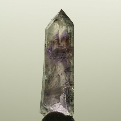 Harlekin Lemurian Skelett Phantom Amethyst Streep Mine, Namibia 54*15*13mm #15123