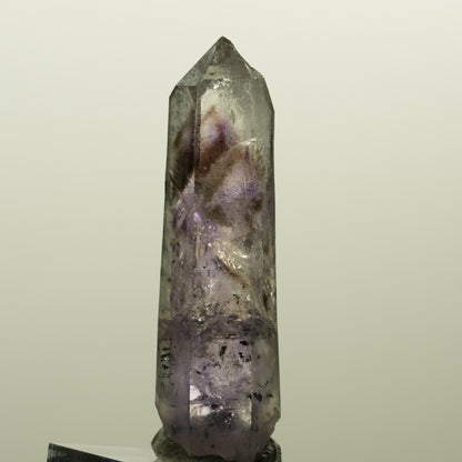 Harlekin Lemurian Skelett Phantom Amethyst Streep Mine, Namibia 54*15*13mm #15123