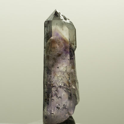 Harlekin Lemurian Skelett Phantom Amethyst Streep Mine, Namibia 54*15*13mm #15123