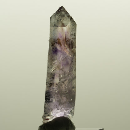 Harlekin Lemurian Skelett Phantom Amethyst Streep Mine, Namibia 54*15*13mm #15123