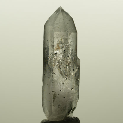 Skelett Rauchquarz mit Analcim, Hämatit, Epidot Streep Mine, Namibia 55*21*17mm #15124