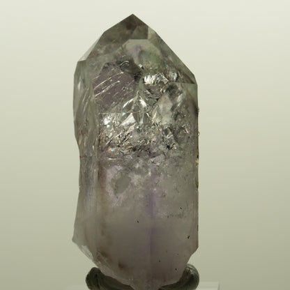 Enhydro Skelett Phantom Amethyst, Analcim Prehnit Epidot, 2x Blase Streep Mine, Namibia 52*38*21mm #15126