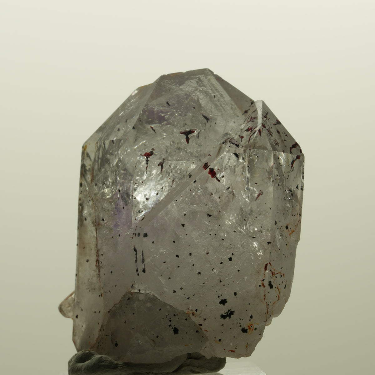 Harlekin Skelett Phantom Amethyst Spitze Streep Mine, Namibia 48*39*29mm #15127