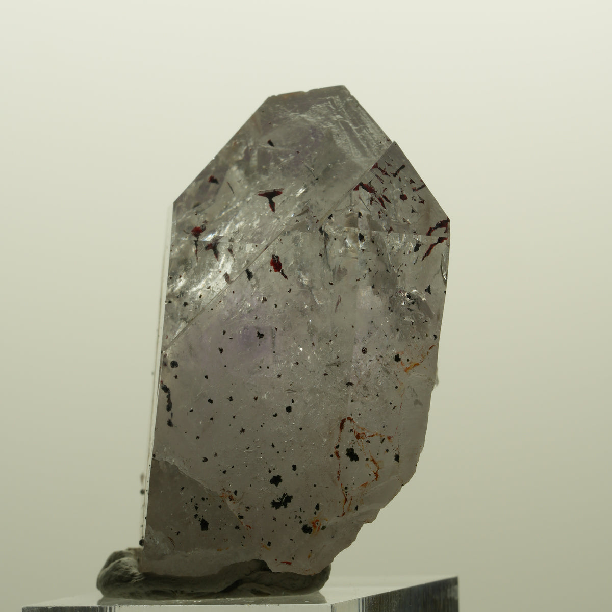Harlekin Skelett Phantom Amethyst Spitze Streep Mine, Namibia 48*39*29mm #15127