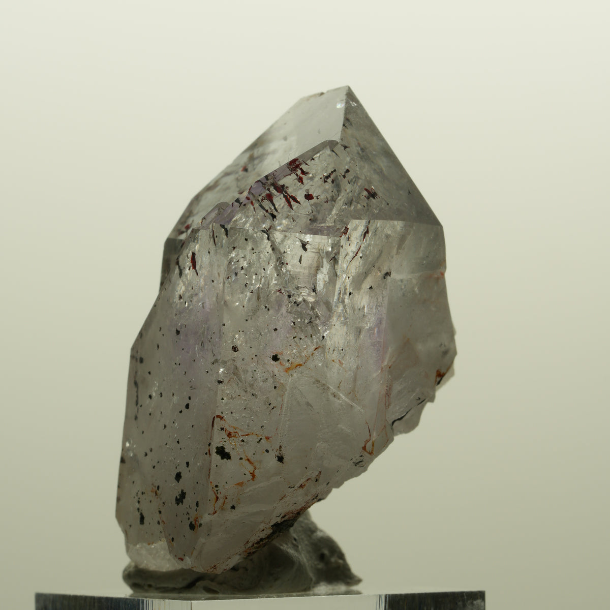 Harlekin Skelett Phantom Amethyst Spitze Streep Mine, Namibia 48*39*29mm #15127