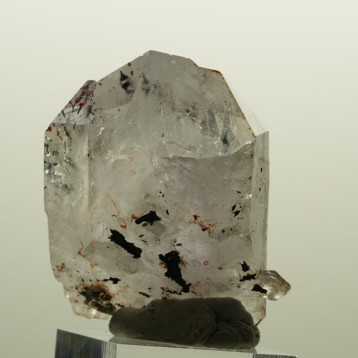 Harlekin Skelett Phantom Amethyst Spitze Streep Mine, Namibia 48*39*29mm #15127