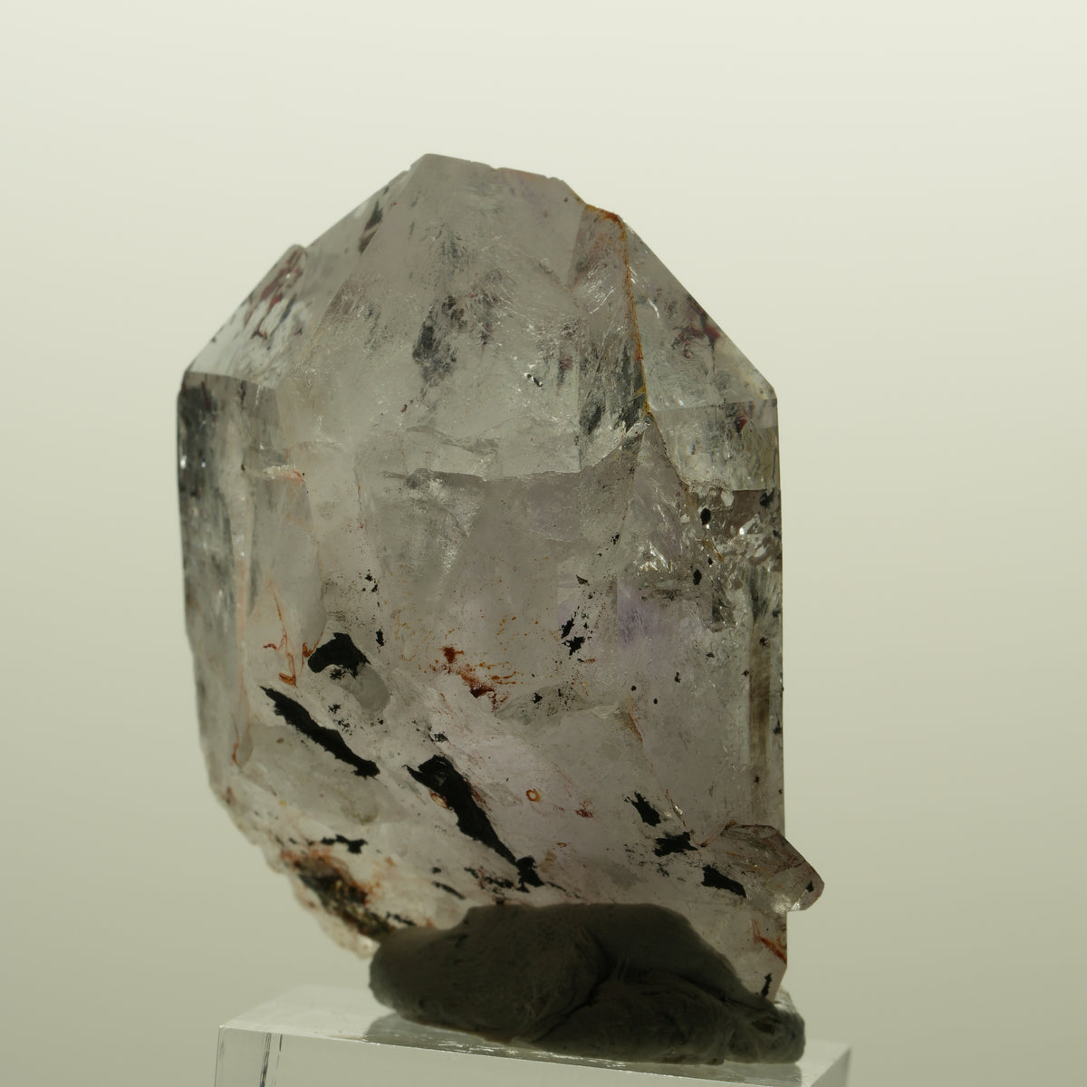 Harlekin Skelett Phantom Amethyst Spitze Streep Mine, Namibia 48*39*29mm #15127
