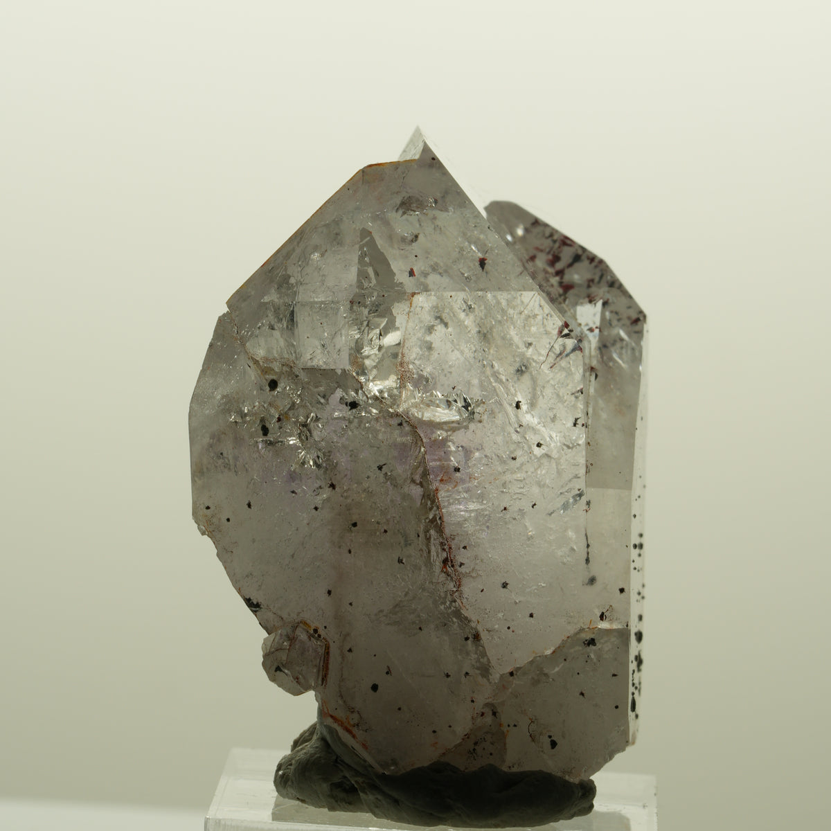 Harlekin Skelett Phantom Amethyst Spitze Streep Mine, Namibia 48*39*29mm #15127