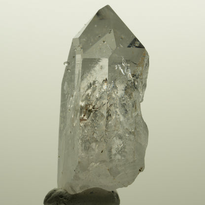 Lemurian Skelett Rauchquarz mit Analcim, Hämatit Streep Mine, Namibia 55*34*21mm #15128