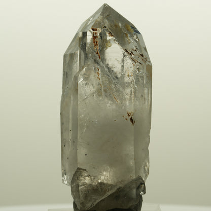 Lemurian Skelett Rauchquarz mit Hämatit, Epidot Streep Mine, Namibia 56*24*19mm #15129