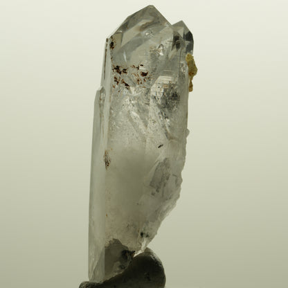 Lemurian Skelett Rauchquarz mit Hämatit, Epidot Streep Mine, Namibia 56*24*19mm #15129