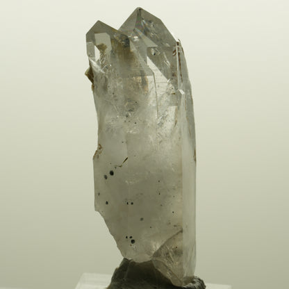 Lemurian Skelett Rauchquarz mit Hämatit, Epidot Streep Mine, Namibia 56*24*19mm #15129