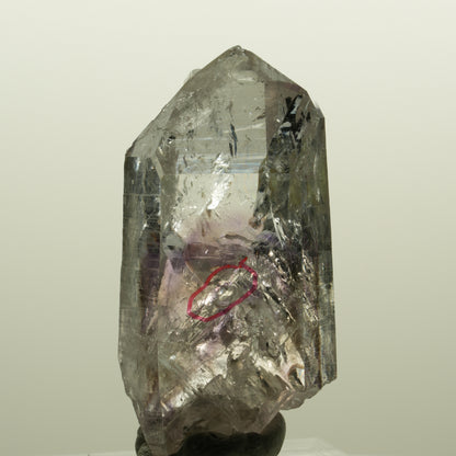 Enhydro Lemurian Skelett Phantom Amethyst, Prehnit 1x Blase Streep Mine Namibia 53*27*20mm #15132