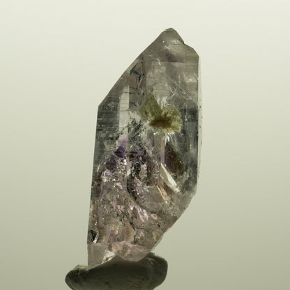 Enhydro Lemurian Skelett Phantom Amethyst, Prehnit 1x Blase Streep Mine Namibia 53*27*20mm #15132