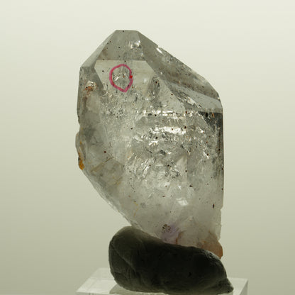 Enhydro Skelett Phantom Amethyst mit Hämatit, 1x Blase Streep Mine, Namibia 51*30*17mm #15134