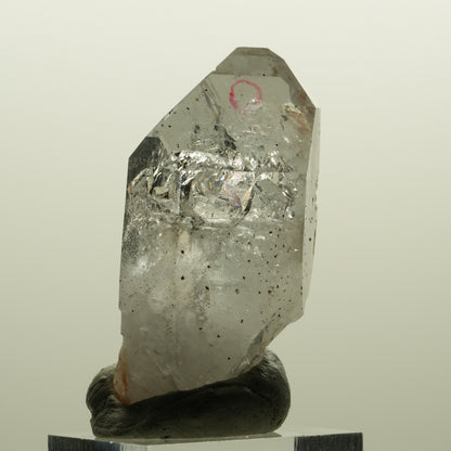 Enhydro Skelett Phantom Amethyst mit Hämatit, 1x Blase Streep Mine, Namibia 51*30*17mm #15134